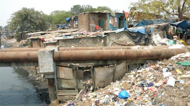 Les bidonvilles de Bombay